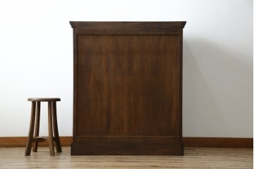 中古　民芸家具　高山式　シックな色合いが和モダンなお部屋にもぴったりなチェスト　(R-053623)