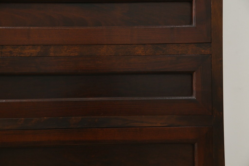 中古　民芸家具　高山式　シックな色合いが和モダンなお部屋にもぴったりなチェスト　(R-053623)