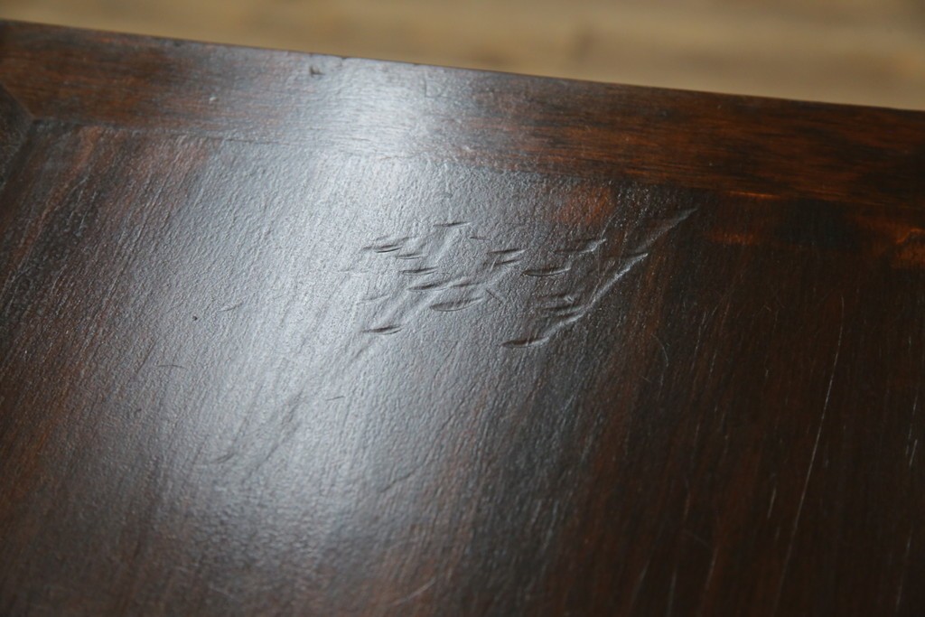 中古　民芸家具　高山式　シックな色合いが和モダンなお部屋にもぴったりなチェスト　(R-053623)