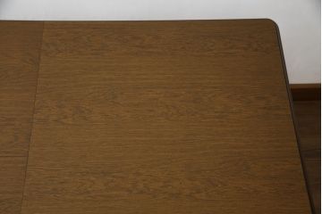 極美品　絶版品　和製ビンテージ　デコラ天板　WINDS太平　クラシカルなエクステンションダイニングテーブル(食卓、ヴィンテージ)(R-053656)