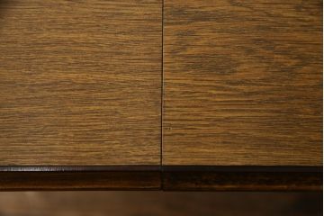 極美品　絶版品　和製ビンテージ　デコラ天板　WINDS太平　クラシカルなエクステンションダイニングテーブル(食卓、ヴィンテージ)(R-053656)