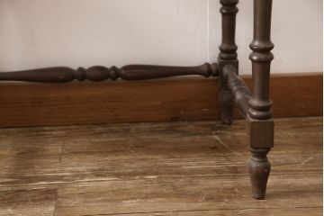 激レア　イギリスビンテージ　クラシカルな佇まいのバタフライテーブル付きネストテーブル(サイドテーブル、ローテーブル、コンソールテーブル、ヴィンテージ)(R-053668)