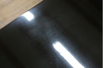 中古　美品　輪島塗り　繊細な色づかいが美しい蒔絵入りの文机(定価約60万円)(座机、ローテーブル、センターテーブル)(R-053693)