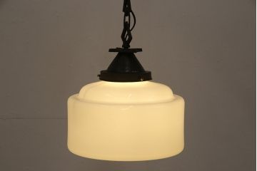 和製アンティーク　味わいあるブラケットが素敵な天井照明(ペンダントライト、電笠)(R-053716)