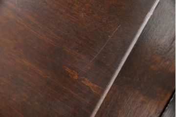中古　美品　松本民芸家具　スタイリッシュなデザインが美しいライティングビューロー(机、在宅ワーク、在宅用ワークデスク、引き出し、チェスト)(R-053725)