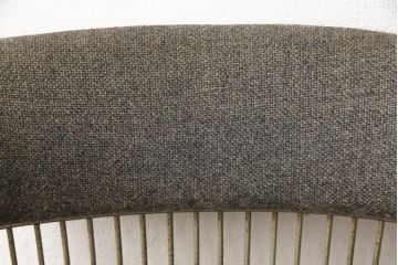 希少!　名作ビンテージ　Knoll(ノル)社製　ウォーレン・プラットナー　シンプルモダンなサイドチェア2脚セット(ワイヤーチェア、ラウンジチェア)(R-053729)