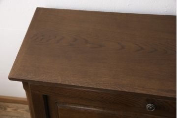 中古　美品　カリモク家具　品のある佇まいが美しいライティングビューロー(簿記机、在宅ワーク、在宅用ワークデスク)(R-053730)