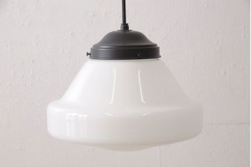 アンティーク照明　ぽってりとしたフォルムがかわいらしい天井照明(ペンダントライト、吊り下げ照明)(R-053752)