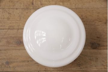 アンティーク照明　ぽってりとしたフォルムがかわいらしい天井照明(ペンダントライト、吊り下げ照明)(R-053752)