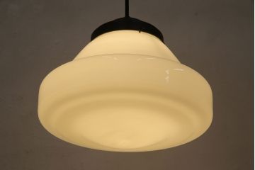 アンティーク照明　ぽってりとしたフォルムがかわいらしい天井照明(ペンダントライト、吊り下げ照明)(R-053753)