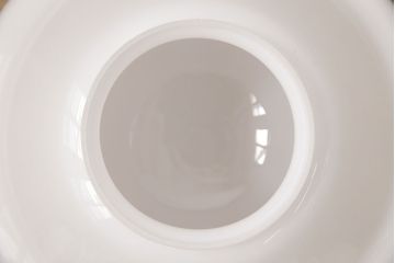アンティーク照明　ぽってりとしたフォルムがかわいらしい天井照明(ペンダントライト、吊り下げ照明)(R-053753)