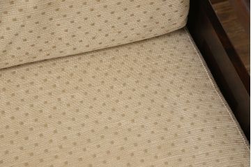 中古　北海道民芸家具　シックな大人空間におすすめの2人掛けソファ(2P、二人掛け、アームソファ)(R-053759)