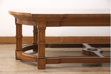 中古　美品　DREXEL HERITAGE(ドレクセルヘリテイジ)　FRANCESCA(フランチェスカ)シリーズ　格調高いデザインが魅力的なセンターテーブル(定価約56万円)(カクテルテーブル、ローテーブル)(R-053786)