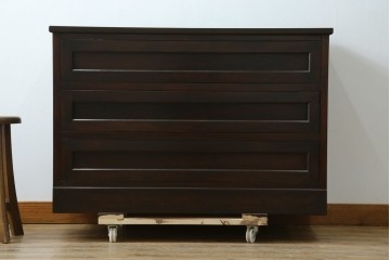 中古　民芸家具　シンプルなデザインで取り入れやすい!高山式チェスト　(R-053800)