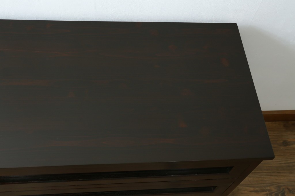 中古　民芸家具　シンプルなデザインで取り入れやすい!高山式チェスト　(R-053800)