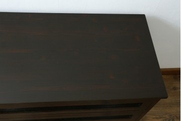 中古　民芸家具　シンプルなデザインで取り入れやすい!高山式チェスト　(R-053800)