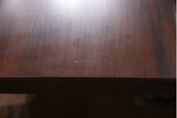 中古　松本民芸家具　ナラ材　上質な大人の空間づくりにぴったりな折りたたみ座卓(ローテーブル、ちゃぶ台、文机)(R-053816)