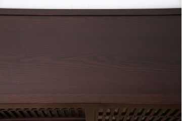 中古　美品　栗材　上質な和の空間にぴったりな水屋箪笥(食器棚、茶箪笥、戸棚、収納棚)(R-053831)