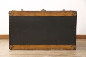 和製アンティーク　HEMISPHERE　置くだけで空間演出を盛り上げてくれる船トランク(トランクテーブル、センターテーブル、ローテーブル)(R-053872)