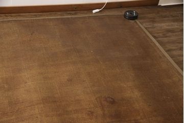 和製アンティーク　伝統工芸品　希少!節電にもおすすめの6畳用油団(ゆとん、カーペット、ラグマット、敷物)(R-053873)