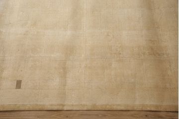 和製アンティーク　伝統工芸品　希少!節電にもおすすめの6畳用油団(ゆとん、カーペット、ラグマット、敷物)(R-053873)