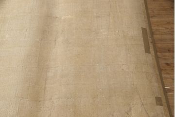 和製アンティーク　伝統工芸品　希少!節電にもおすすめの6畳用油団(ゆとん、カーペット、ラグマット、敷物)(R-053873)