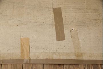 和製アンティーク　伝統工芸品　希少!節電にもおすすめの6畳用油団(ゆとん、カーペット、ラグマット、敷物)(R-053873)