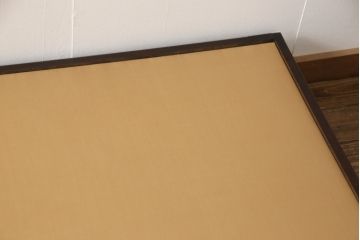中古　絶版品　SIMMONS(シモンズ)社　民芸家具調のデザインが魅力的なベッドフレーム(セミダブルサイズ)(R-053879)