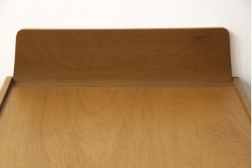 ジャパンビンテージ　希少!北欧デザインのベッドフレーム(シングルサイズ、ヴィンテージ)(R-053890)