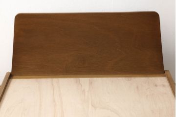 ジャパンビンテージ　希少!北欧デザインのベッドフレーム(シングルサイズ、ヴィンテージ)(R-053891)