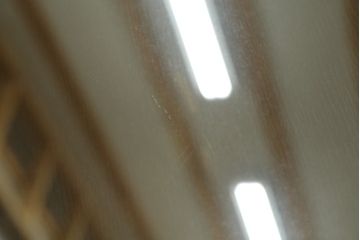 中古　美品　松本民芸家具　西洋アンティークのような雰囲気を感じさせる、丸型一面鏡のドレッサー(鏡台、ミラー)(定価約43万円)(R-053900)