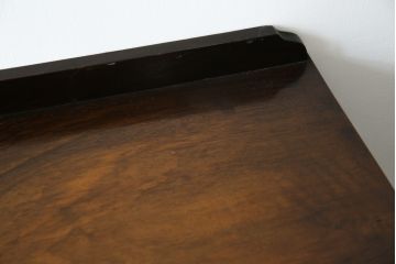 イギリスアンティーク　バーズアイが特徴的なサイドキャビネット(サイドボード、収納棚、戸棚)(R-053901)