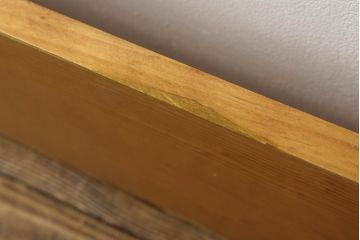 中古　美品　シャルドネ(CHARDONNAY)　CRIVILLE(クリビーレ)　パイン材　カントリースタイルの空間づくりにおすすめ!木の温かみを感じられるベッドフレーム(セミダブル)(R-053910)