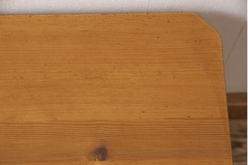 中古　美品　シャルドネ(CHARDONNAY)　CRIVILLE(クリビーレ)　パイン材　木の温かみを感じられるドレッサー+スツールセット(鏡台、ミラー、椅子)(R-053931)
