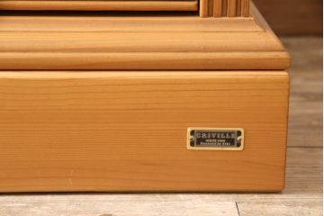 中古　シャルドネ(CHARDONNAY)　CRIVILLE(クリビーレ)　パイン材　木の温かみを感じられるチェスト(洋服タンス、引き出し)(R-053932)