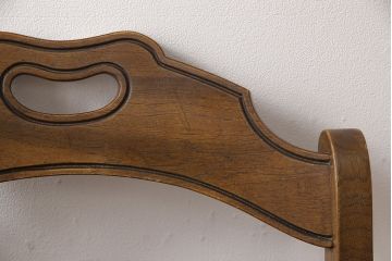 中古　DREXEL HERITAGE(ドレクセルヘリテイジ)　ESPERANTO(エスペラント)　優雅な佇まいが美しいダイニングチェア2脚セット(2脚定価 約40万円)(サイドチェア、椅子、イス)(R-053937)