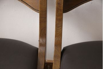 中古　DREXEL HERITAGE(ドレクセルヘリテイジ)　ESPERANTO(エスペラント)　優雅な佇まいが美しいダイニングチェア2脚セット(2脚定価 約40万円)(サイドチェア、椅子、イス)(R-053937)