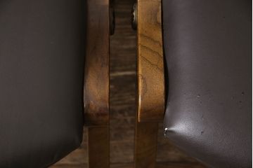 中古　DREXEL HERITAGE(ドレクセルヘリテイジ)　ESPERANTO(エスペラント)　優雅な佇まいが美しいダイニングチェア2脚セット(2脚定価 約40万円)(サイドチェア、椅子、イス)(R-053937)