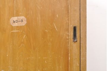 和製アンティーク　味のある佇まいが魅力的な収納棚(戸棚、キャビネット、サイドボード)(R-053994)