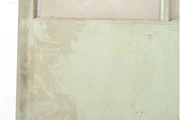 アンティーク建具　レトロな趣を感じるガラス戸1枚(引き戸、建具)(R-053995)