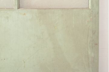 アンティーク建具　レトロな趣を感じるガラス戸1枚(引き戸、建具)(R-053995)