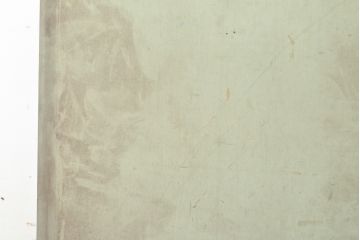 アンティーク建具　レトロな趣を感じるガラス戸1枚(引き戸、建具)(R-053995)