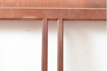 和製アンティーク　素朴な雰囲気を醸し出す木製扉(ドア、建具)(R-053997)