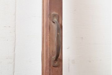 和製アンティーク　素朴な雰囲気を醸し出す木製扉(ドア、建具)(R-053997)
