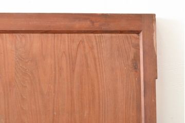 和製アンティーク　素朴な雰囲気を醸し出す木製扉(ドア、建具)(R-053997)