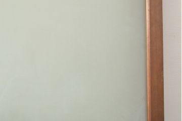 和製アンティーク　すりガラスがレトロな雰囲気を醸し出すガラス戸1枚(引き戸、建具)(R-053999)