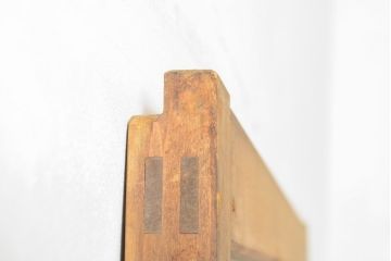 和製アンティーク　すりガラスがレトロな雰囲気を醸し出すガラス戸1枚(引き戸、建具)(R-053999)