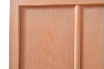 和製アンティーク　すりガラスがレトロな雰囲気を醸し出すガラス戸1枚(引き戸、建具)(R-053999)
