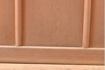 和製アンティーク　すりガラスがレトロな雰囲気を醸し出すガラス戸1枚(引き戸、建具)(R-053999)