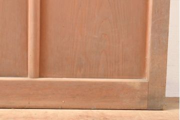 和製アンティーク　すりガラスがレトロな雰囲気を醸し出すガラス戸1枚(引き戸、建具)(R-053999)